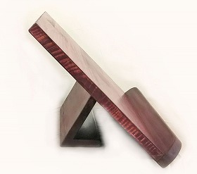 手作り木製ブックスタンドです